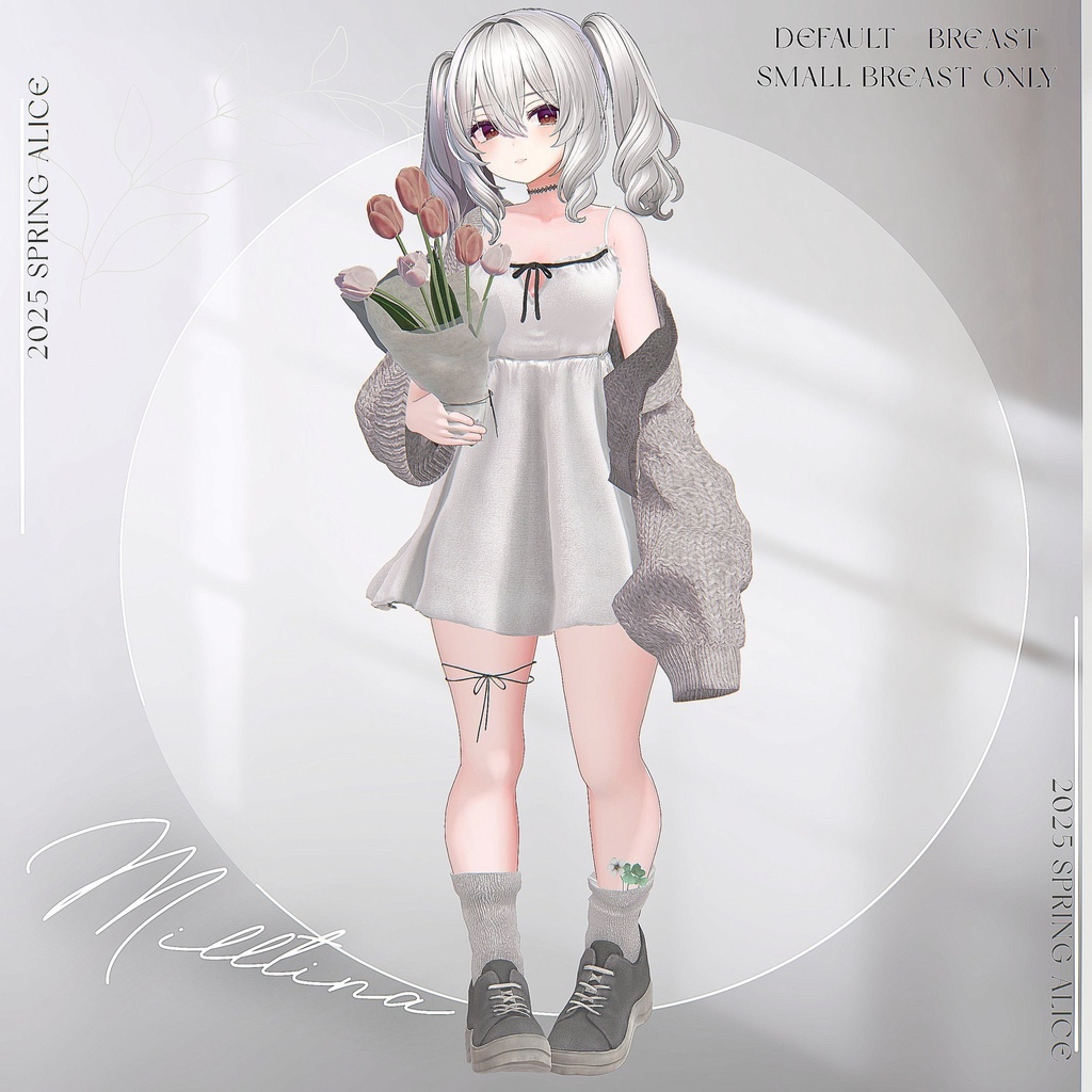 【13アバター対応】Prologue【VRChat向け衣装モデル】