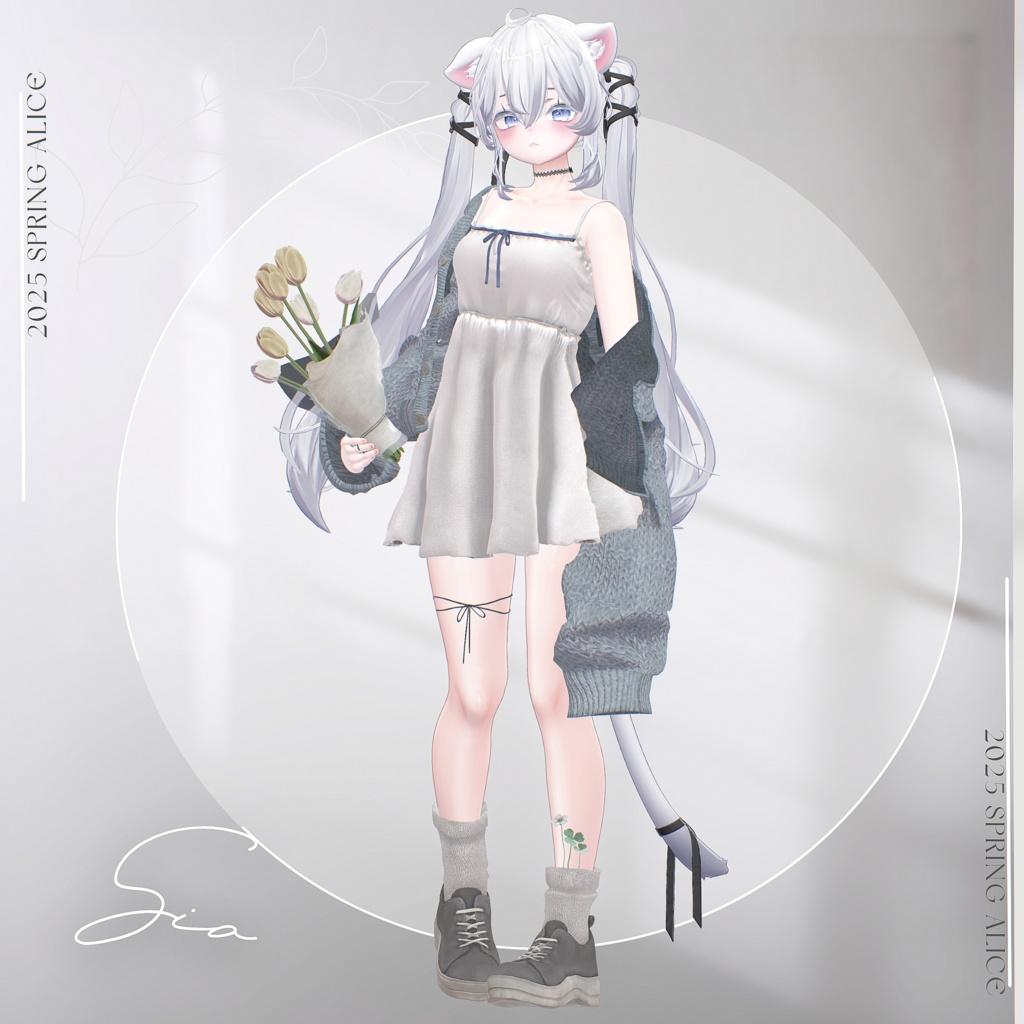 【13アバター対応】Prologue【VRChat向け衣装モデル】