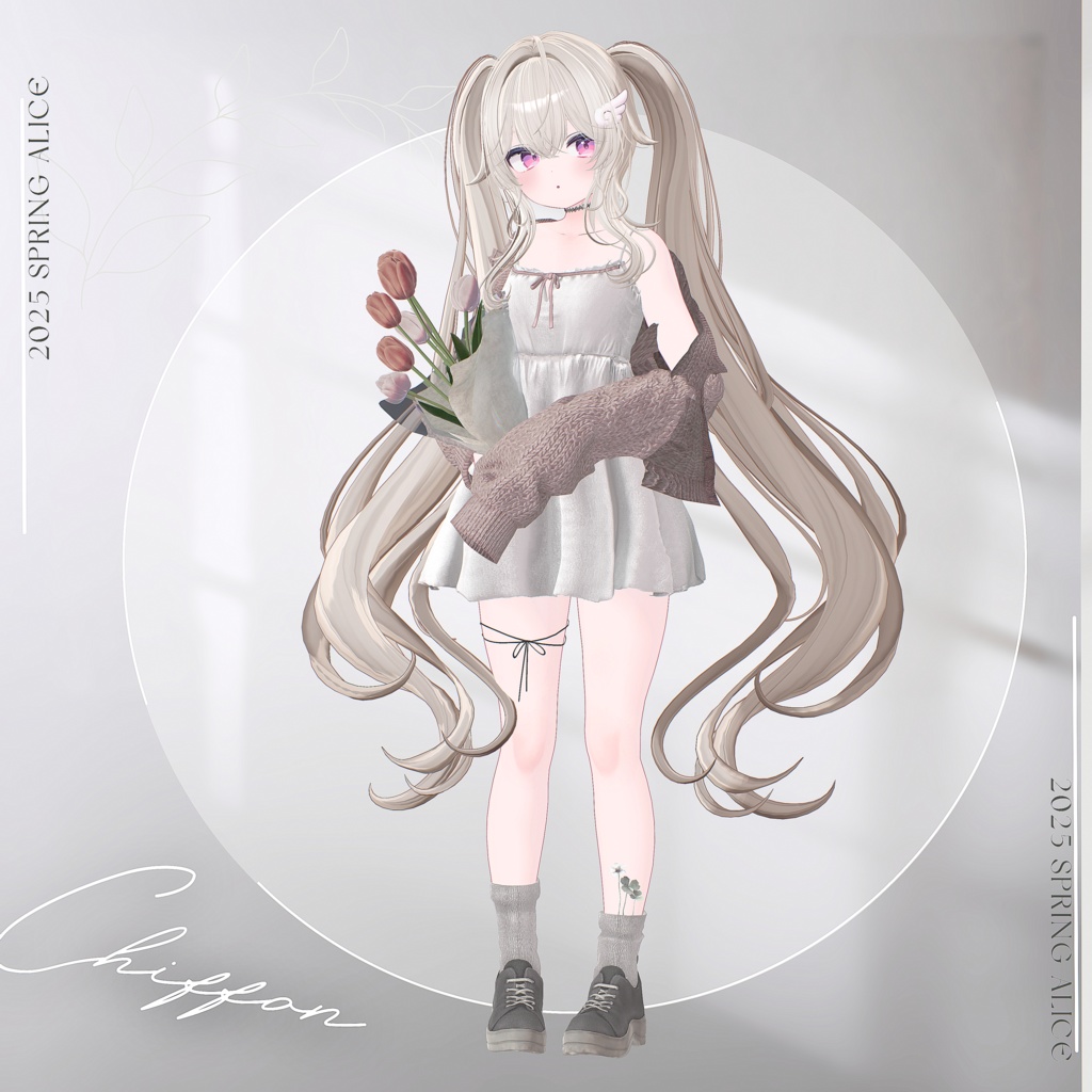 【13アバター対応】Prologue【VRChat向け衣装モデル】