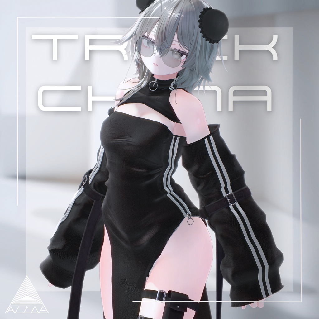 SALE🖤【13アバター対応】TrackChina【VRChat向け衣装モデル】