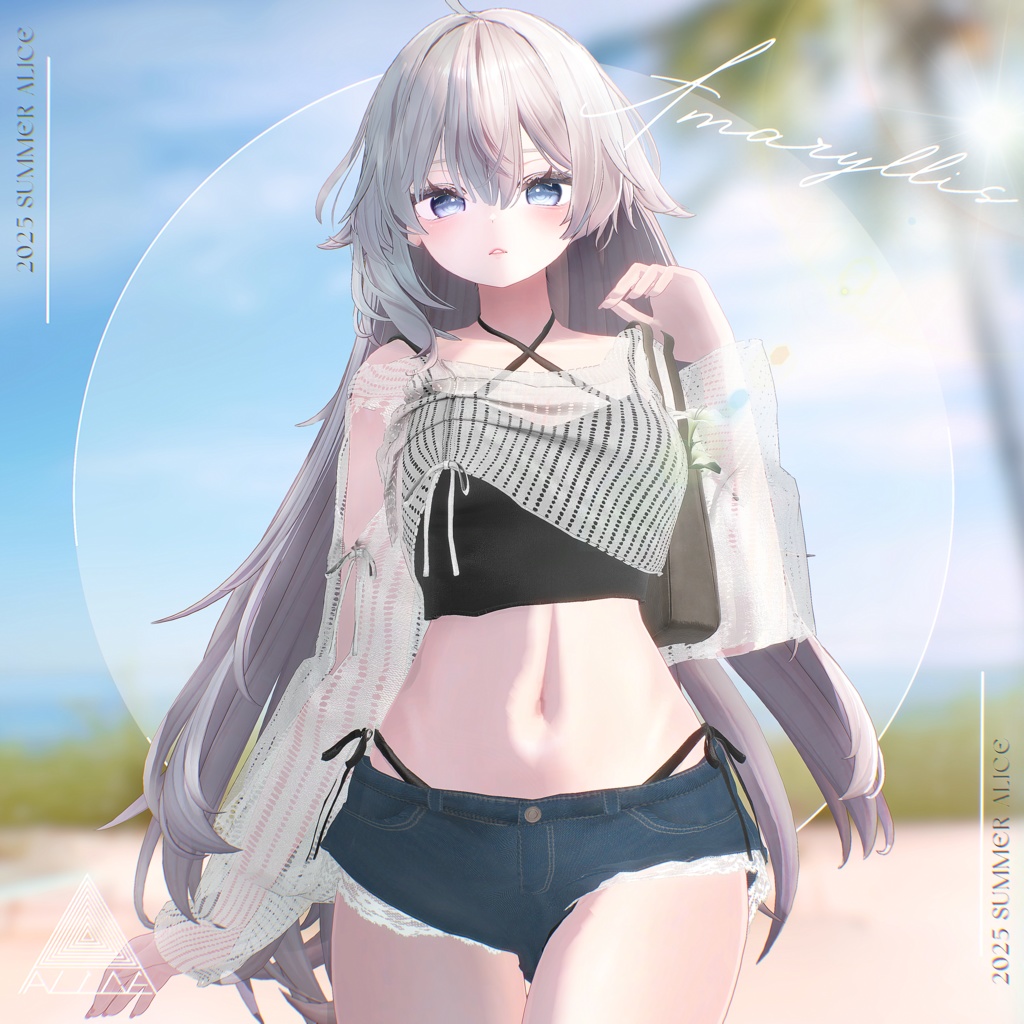 SALE🍧【11アバター対応】Amaryllis【VRChat向け衣装モデル】
