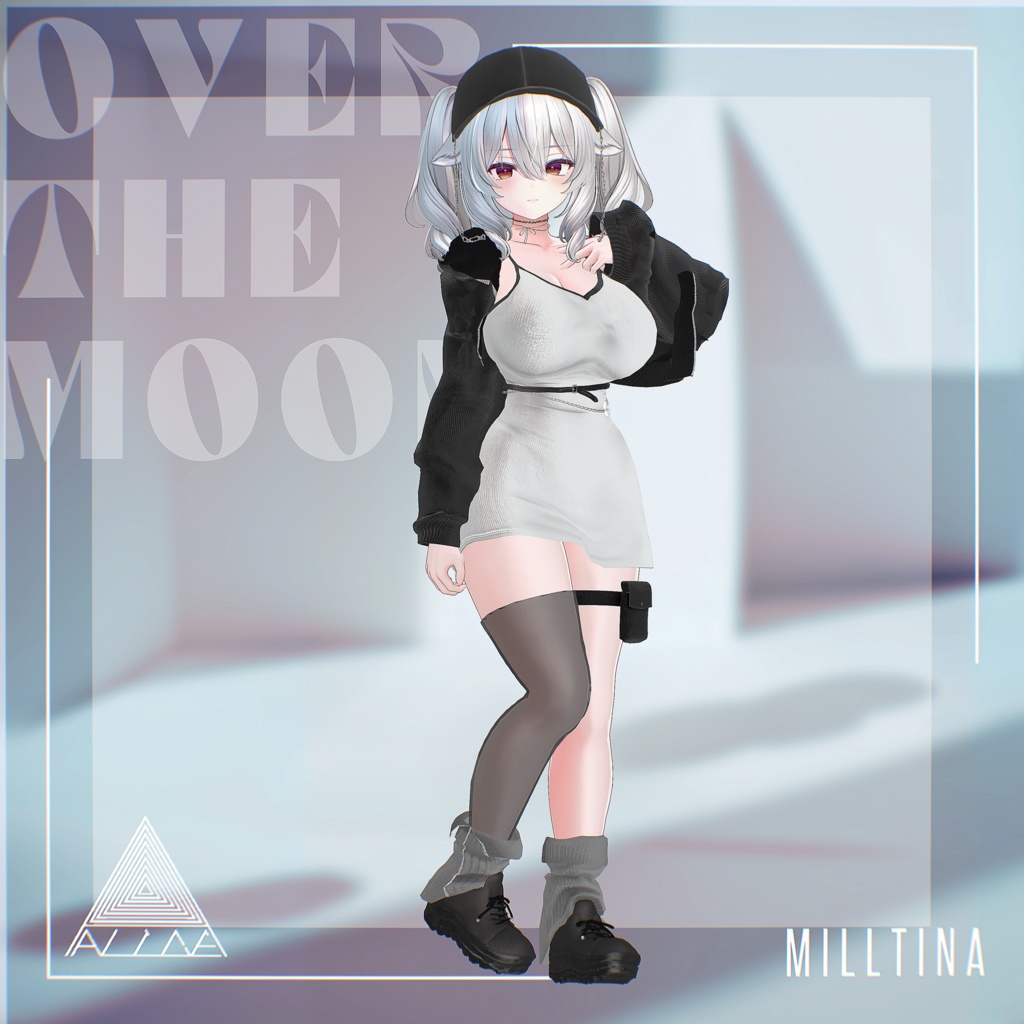 【10アバター対応】OverTheMoon【VRChat向け衣装モデル】