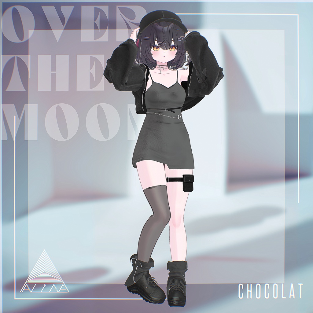 【10アバター対応】OverTheMoon【VRChat向け衣装モデル】