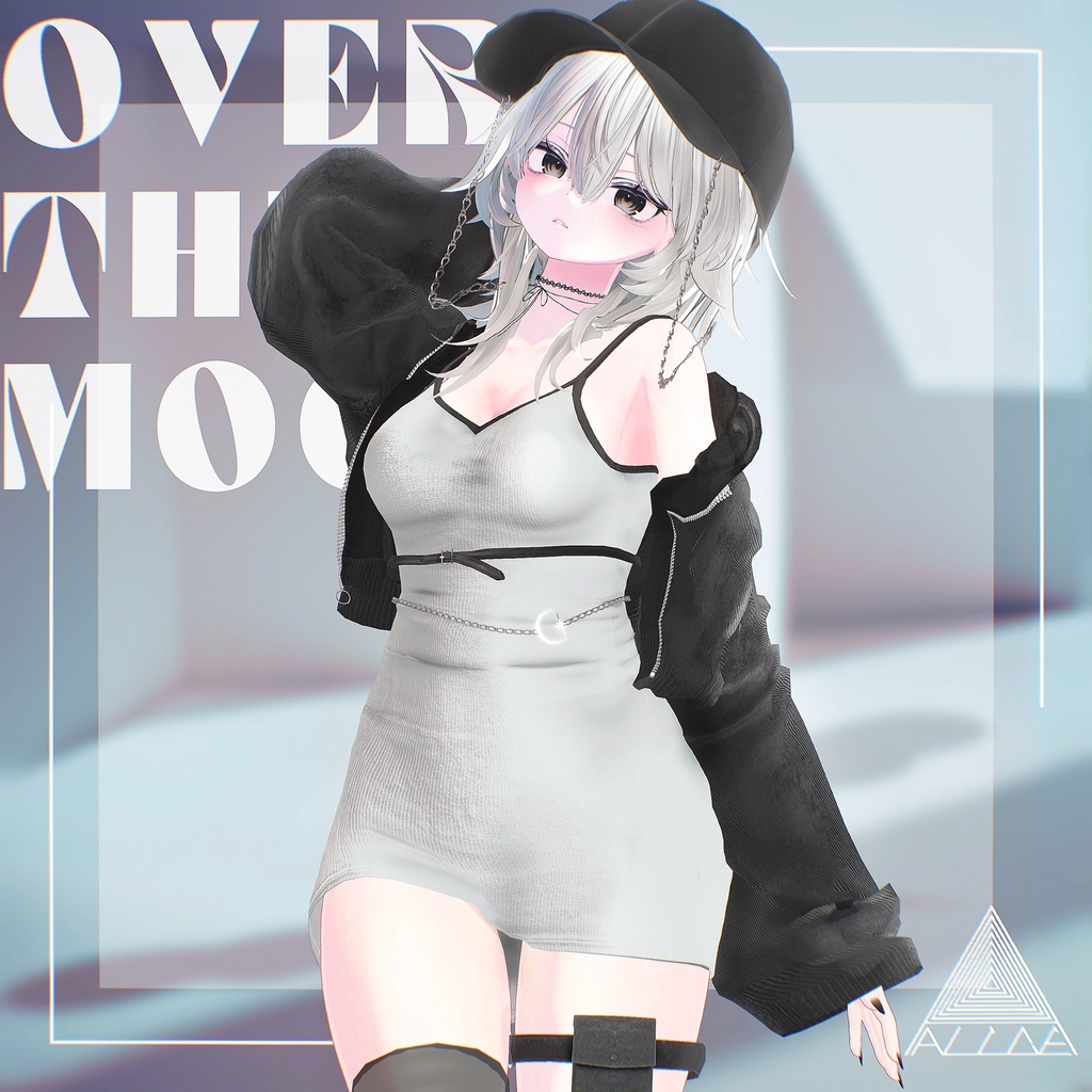 SALE💓【10アバター対応】OverTheMoon【VRChat向け衣装モデル】