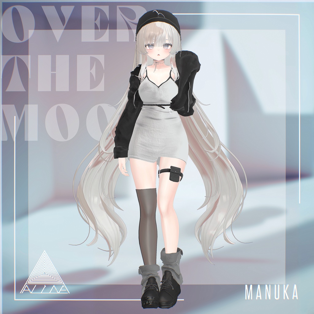 【10アバター対応】OverTheMoon【VRChat向け衣装モデル】