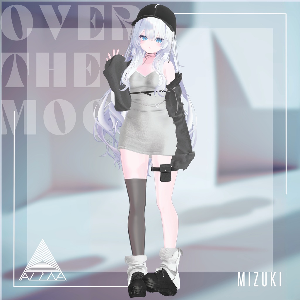 【10アバター対応】OverTheMoon【VRChat向け衣装モデル】