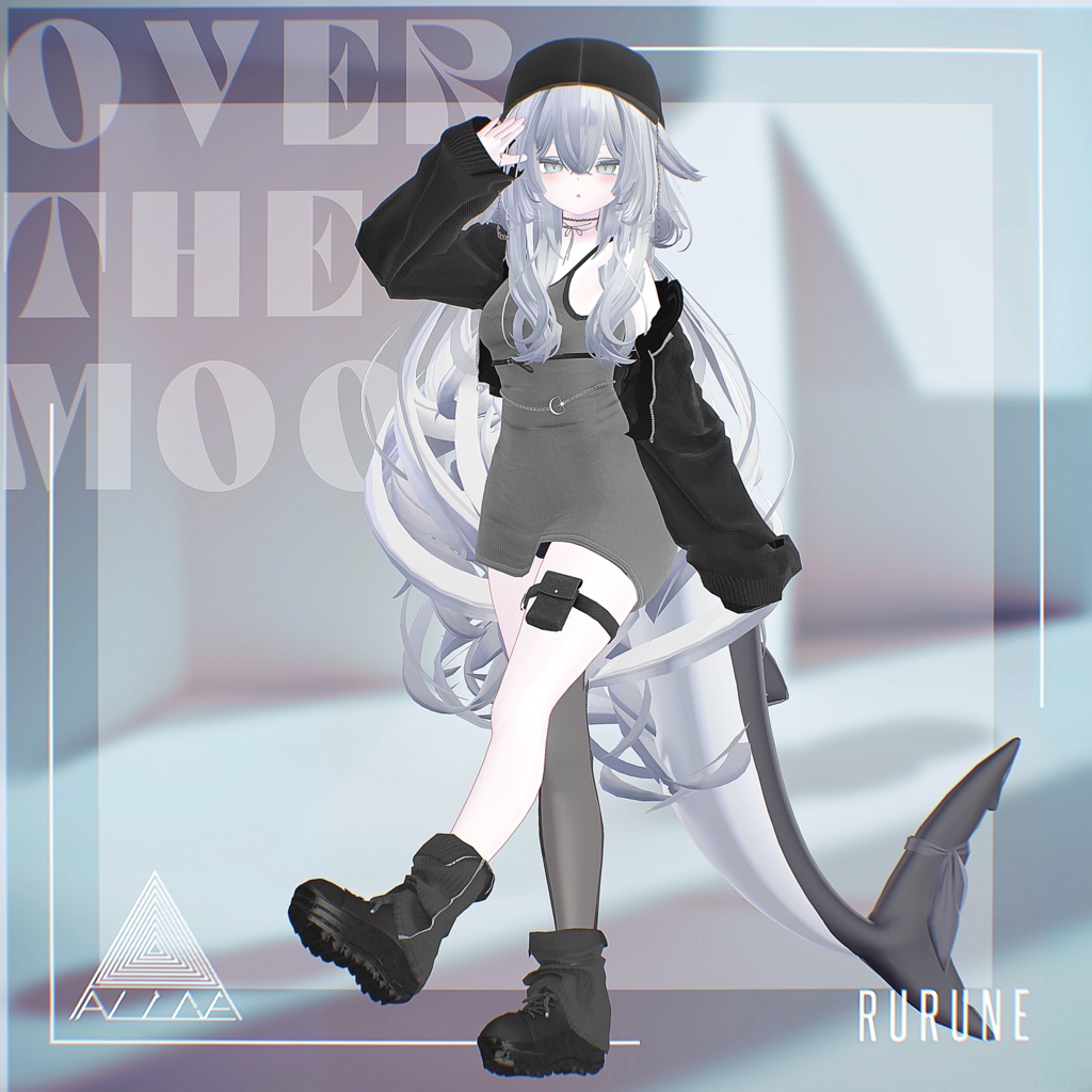 【10アバター対応】OverTheMoon【VRChat向け衣装モデル】