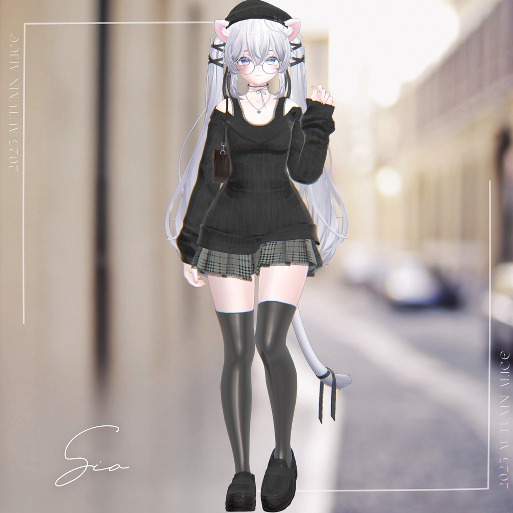 【14アバター対応】Amaretto【VRChat向け衣装モデル】