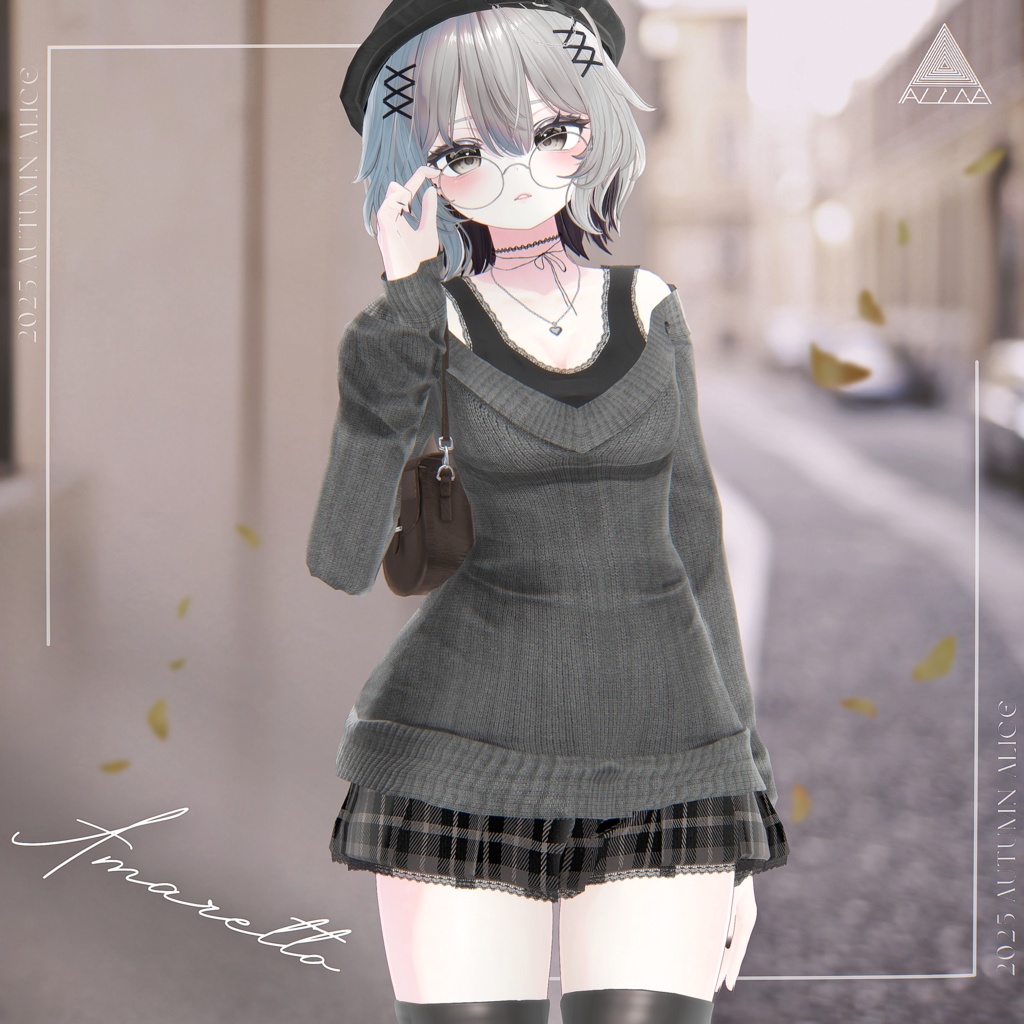 SALE☕【12アバター対応】Amaretto【VRChat向け衣装モデル】