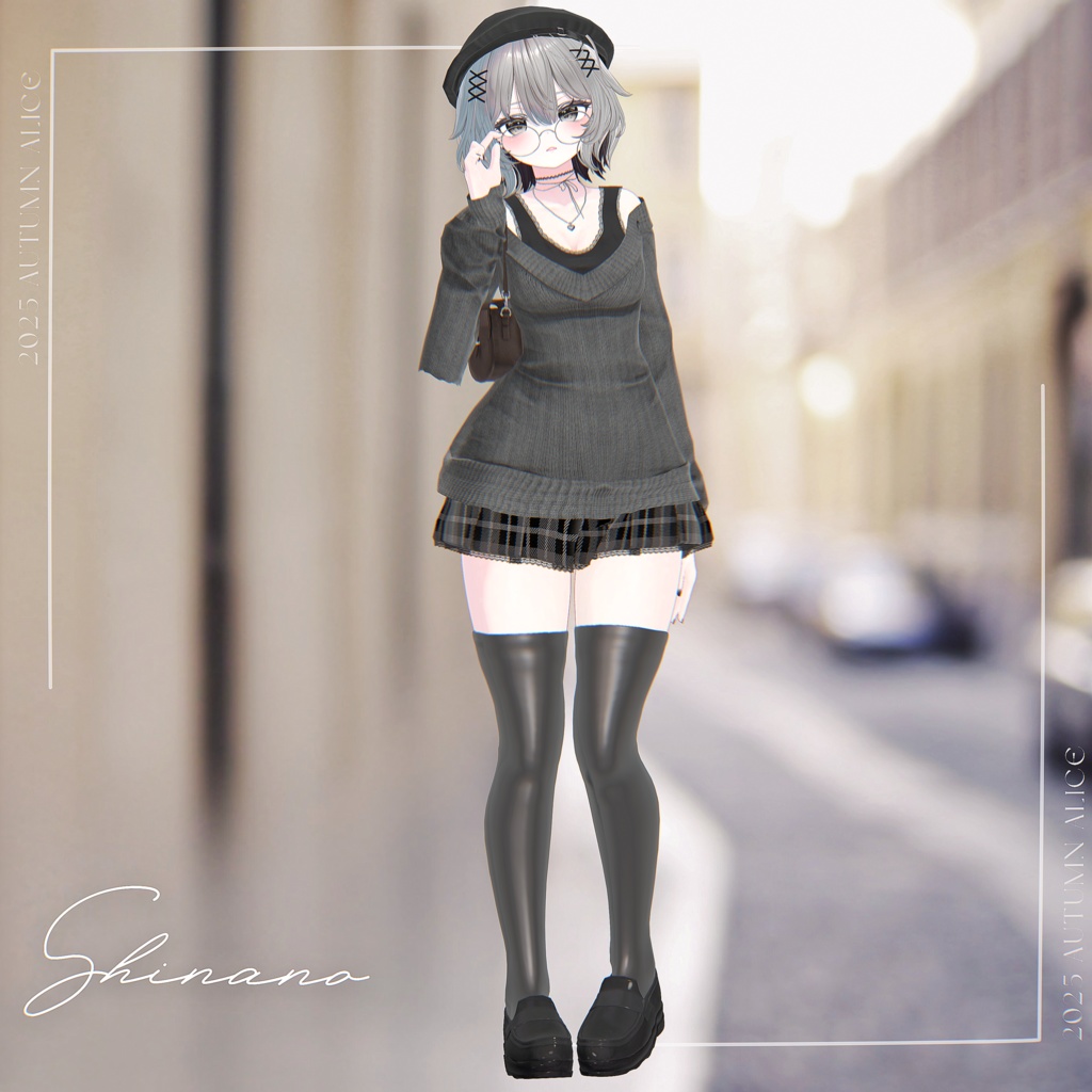 【14アバター対応】Amaretto【VRChat向け衣装モデル】