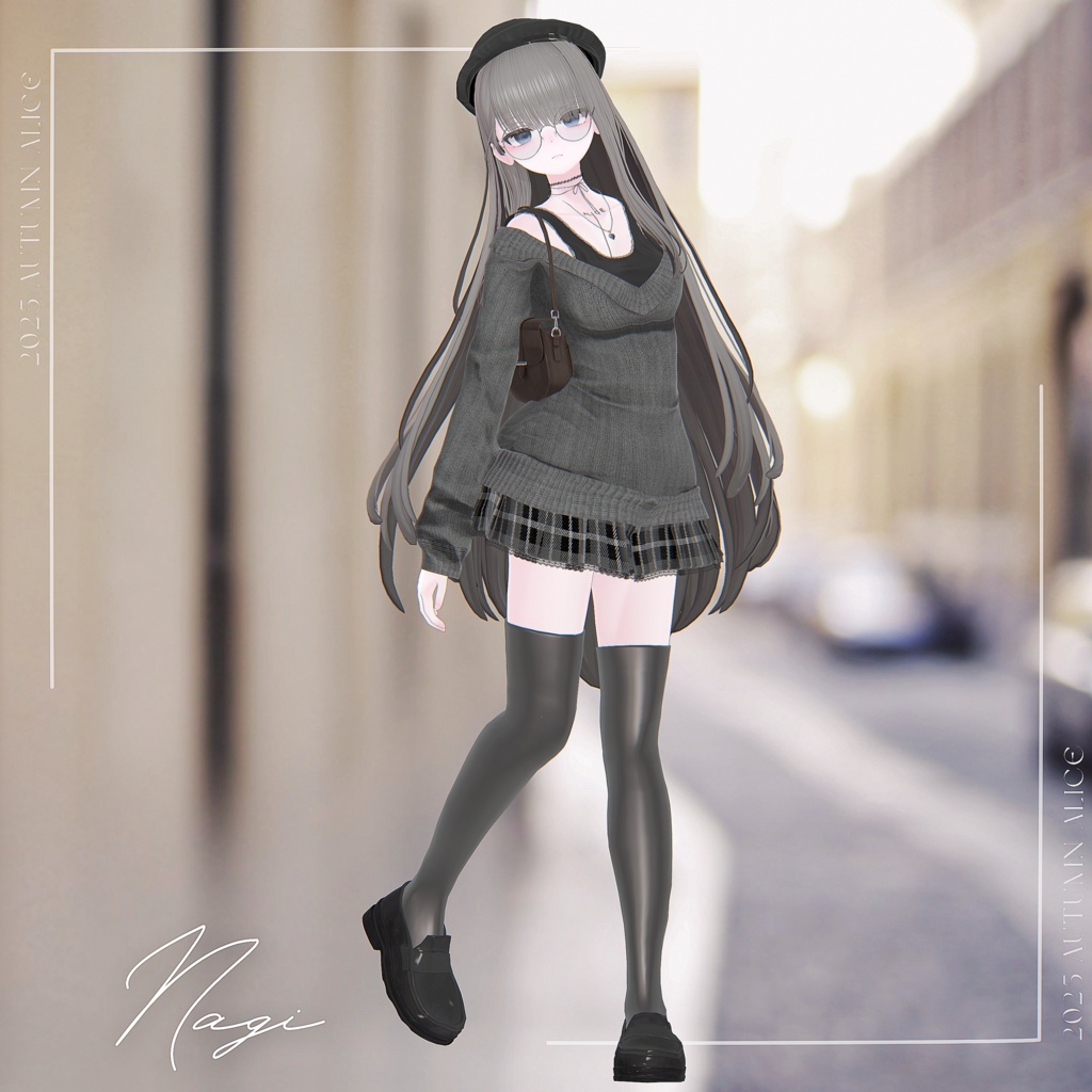 【14アバター対応】Amaretto【VRChat向け衣装モデル】