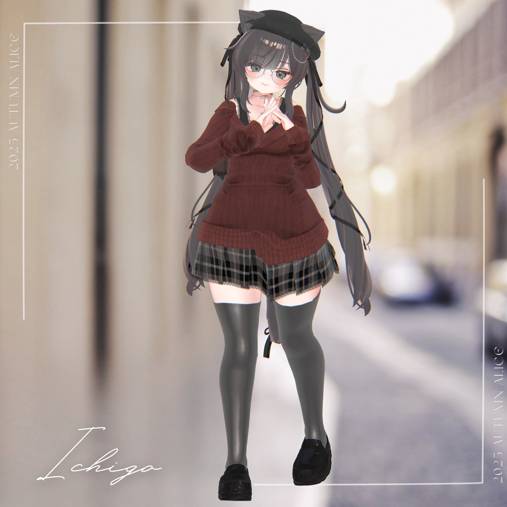 【14アバター対応】Amaretto【VRChat向け衣装モデル】