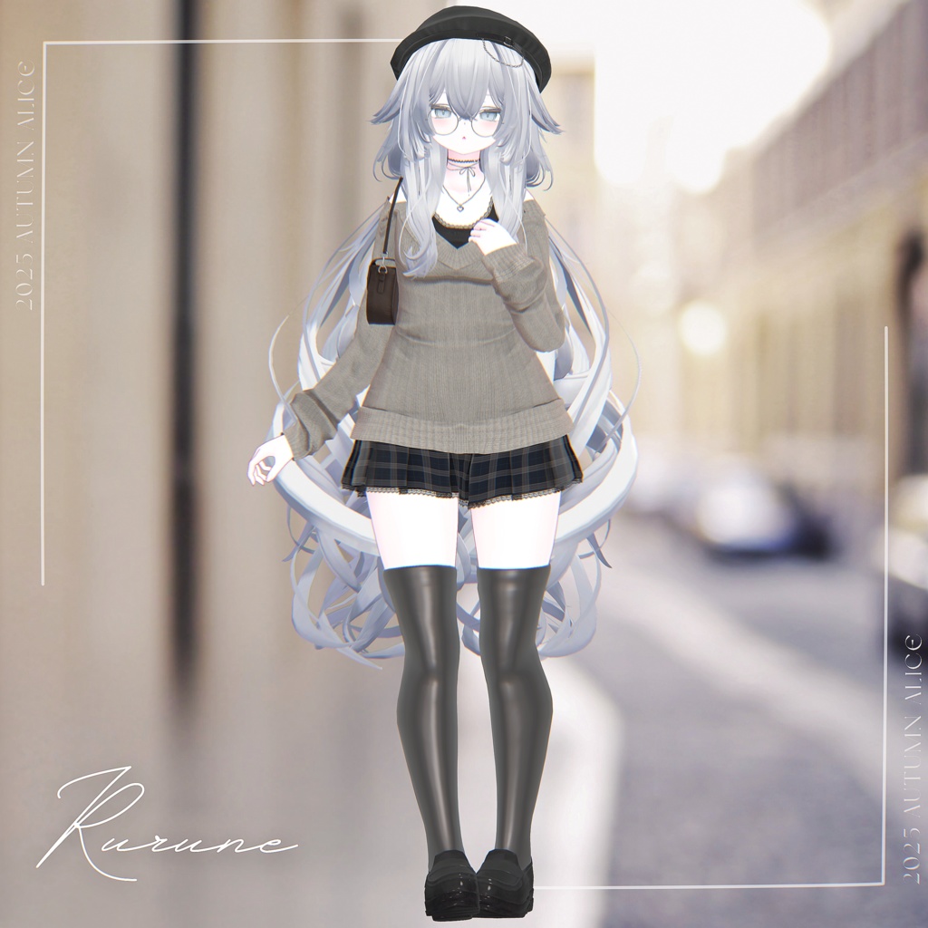 【14アバター対応】Amaretto【VRChat向け衣装モデル】