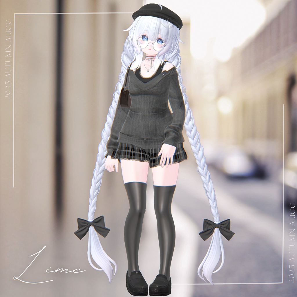 【14アバター対応】Amaretto【VRChat向け衣装モデル】