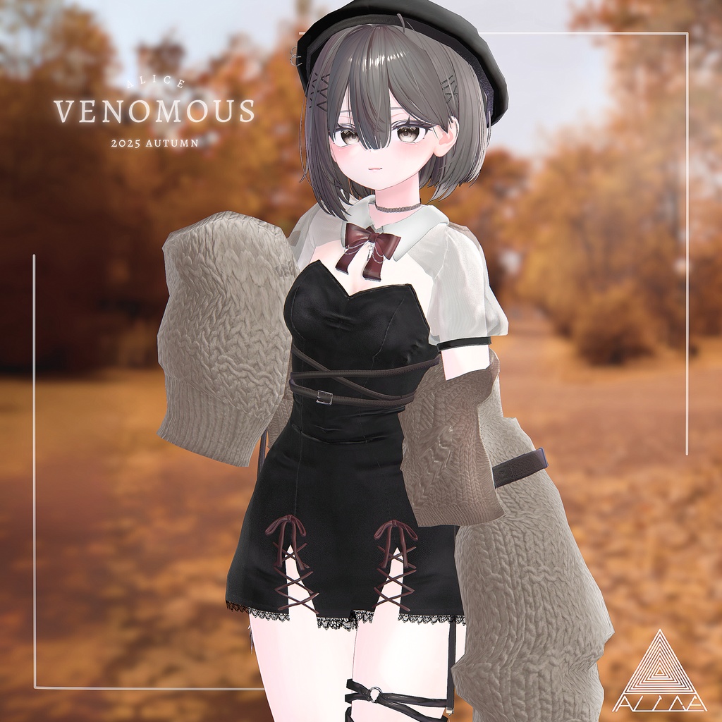 Venomous【12アバター対応･VRChat向け3Dモデル】