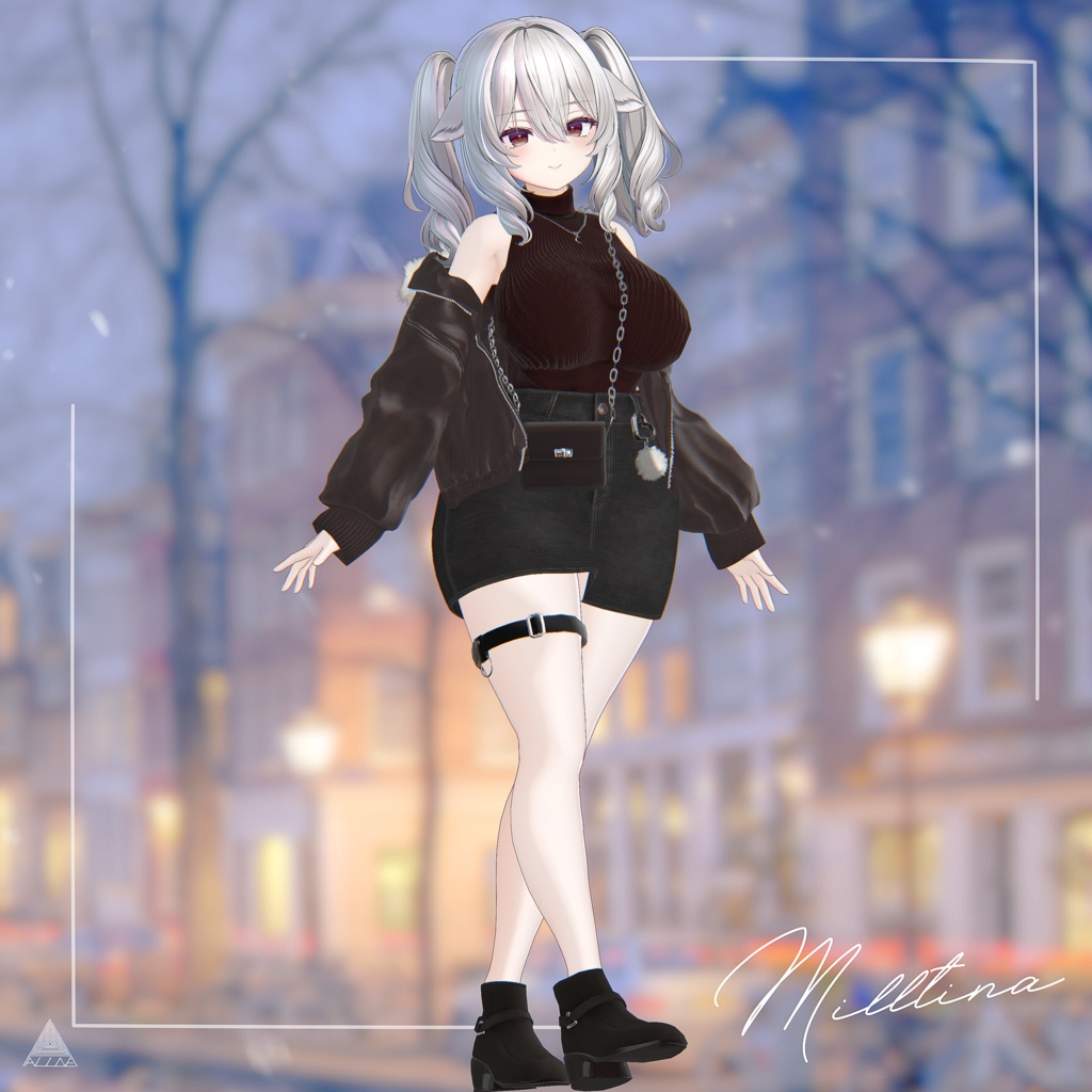 Limerence【12アバター対応・VRChat向け3Dモデル】