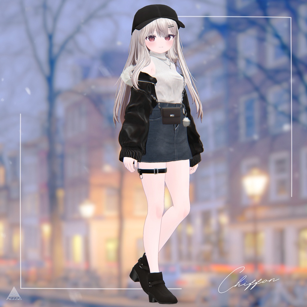 Limerence【12アバター対応・VRChat向け3Dモデル】