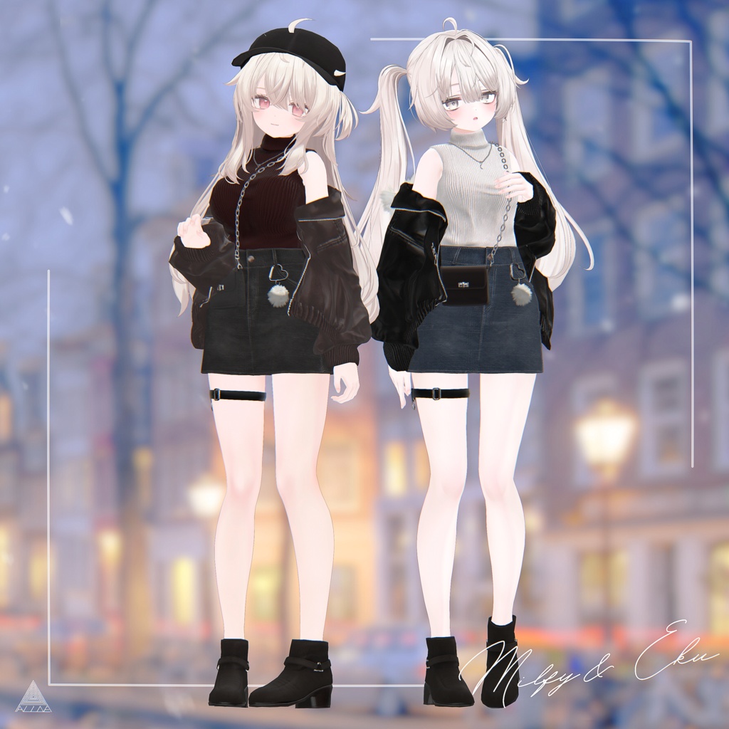 Limerence【12アバター対応・VRChat向け3Dモデル】