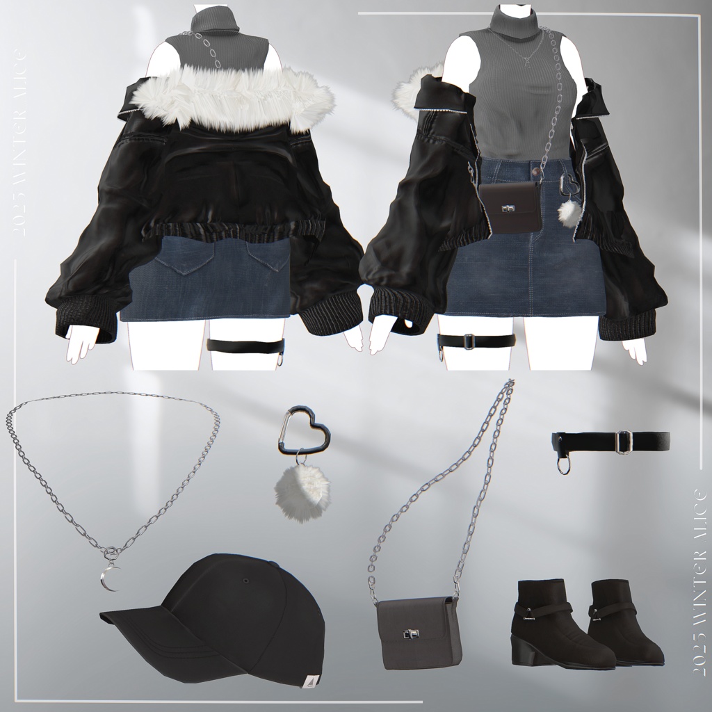 Limerence【12アバター対応・VRChat向け3Dモデル】