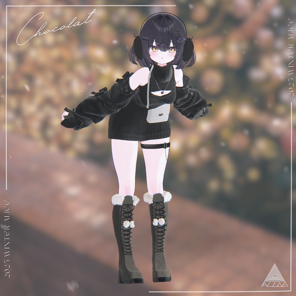 𝐒𝐀𝐋𝐄&帽子付🎅ˎˊDearest【13アバター対応・VRChat向け3Dモデル】