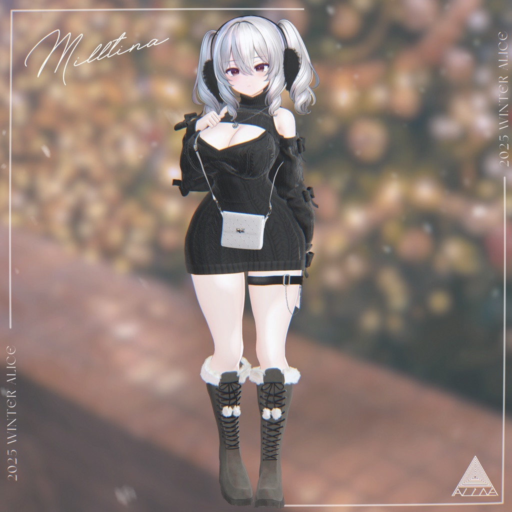𝐒𝐀𝐋𝐄&帽子付🎅ˎˊDearest【13アバター対応・VRChat向け3Dモデル】