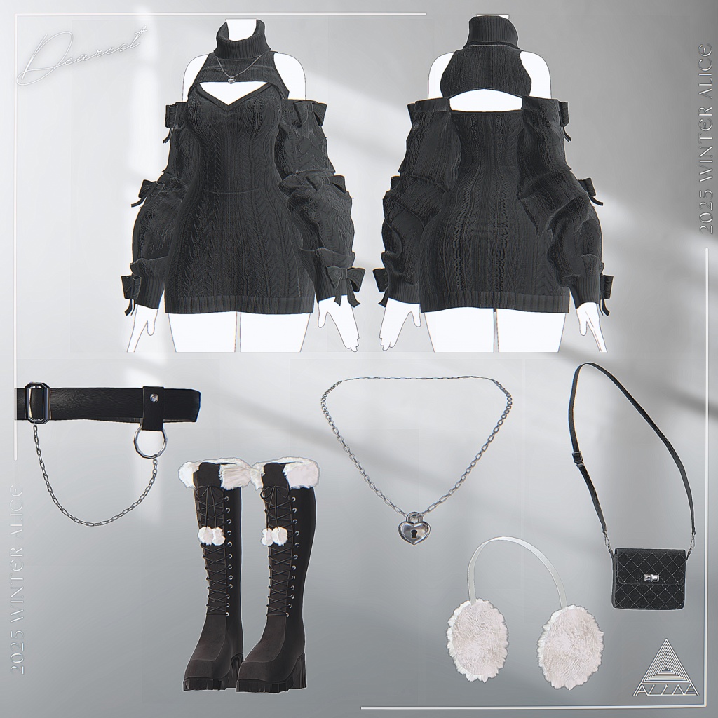 𝐒𝐀𝐋𝐄&帽子付🎅ˎˊDearest【13アバター対応・VRChat向け3Dモデル】