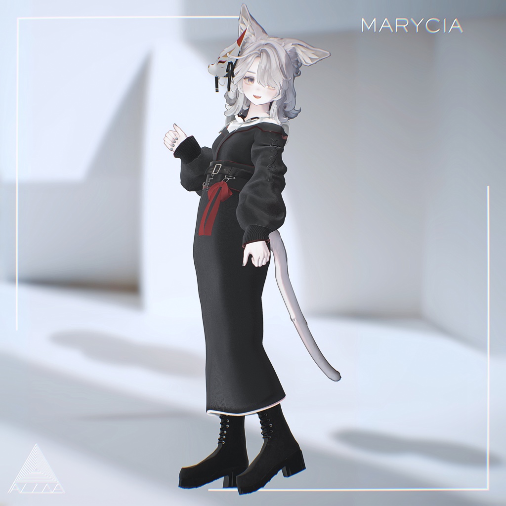 ⛩️冥夜/MEIYA【14アバター対応・VRChat向け3Dモデル】