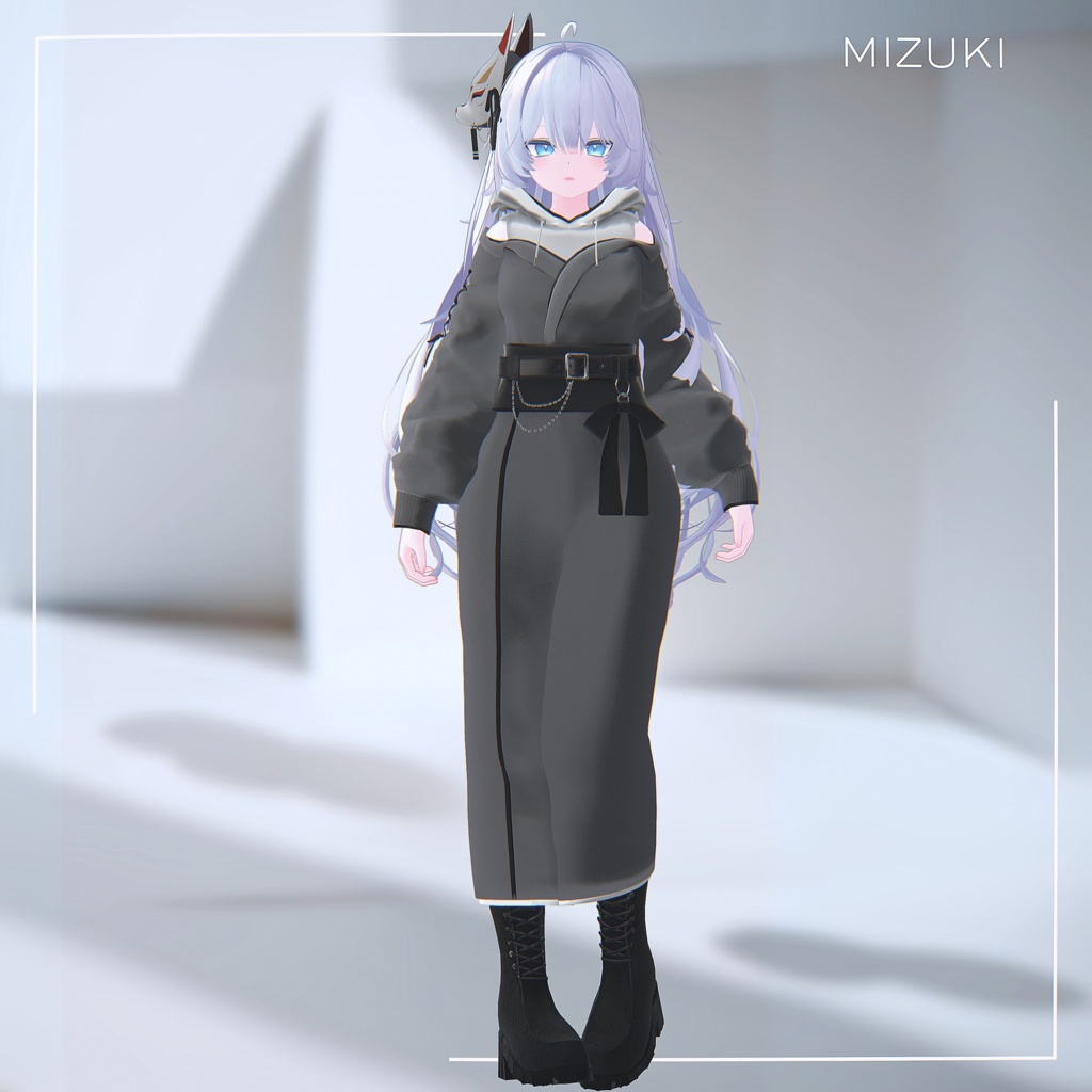 冥夜/MEIYA【12アバター対応・VRChat向け3Dモデル】
