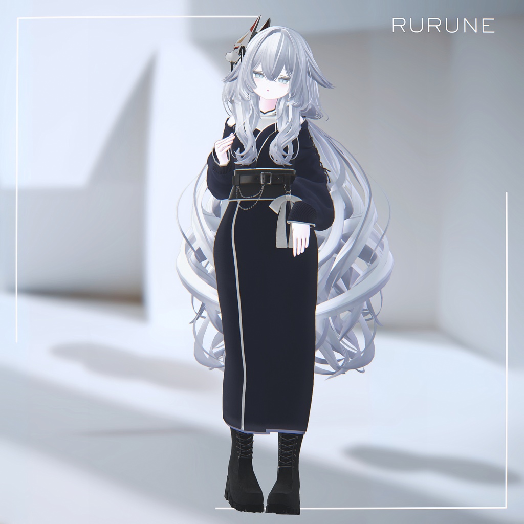 冥夜/MEIYA【12アバター対応・VRChat向け3Dモデル】