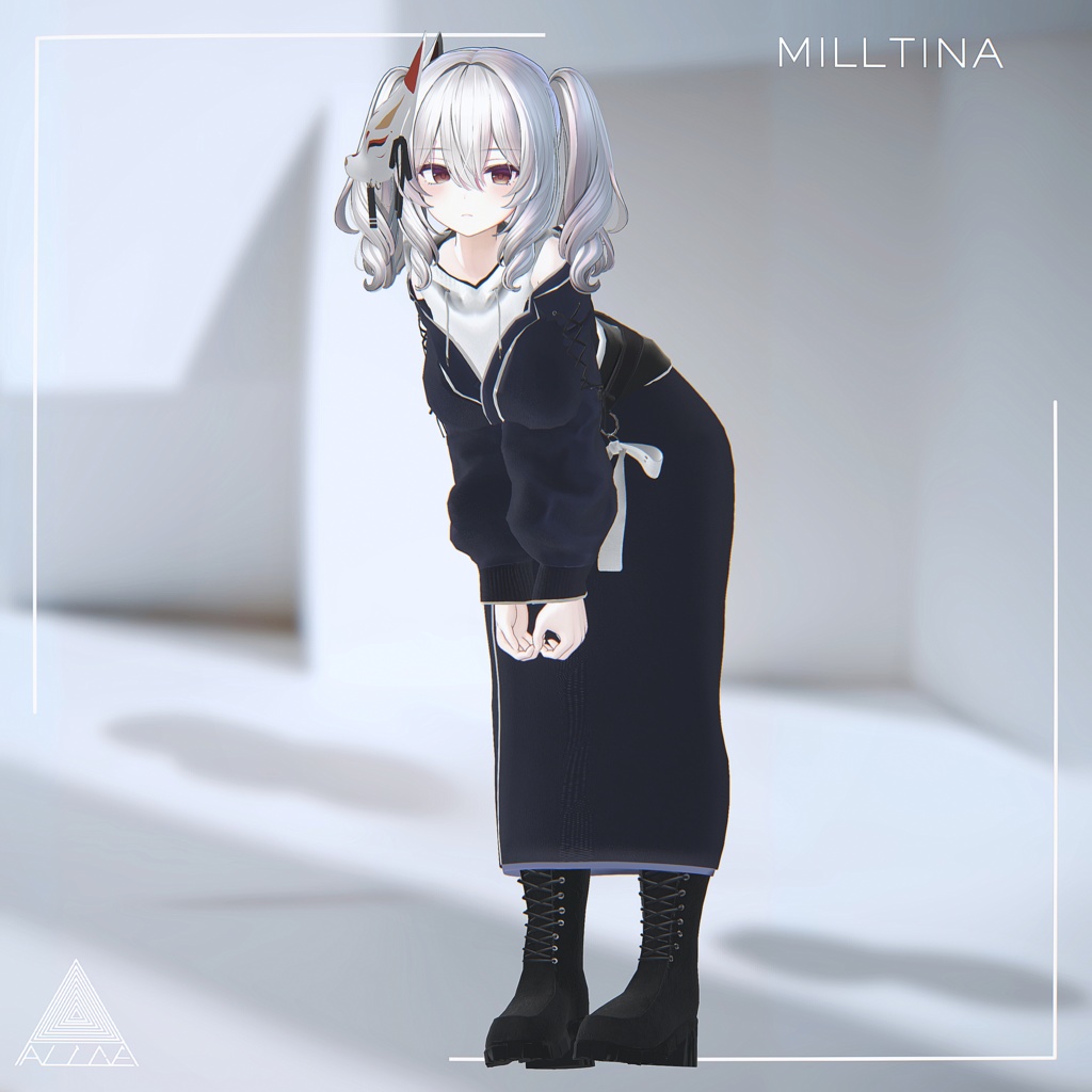 ⛩️冥夜/MEIYA【13アバター対応・VRChat向け3Dモデル】