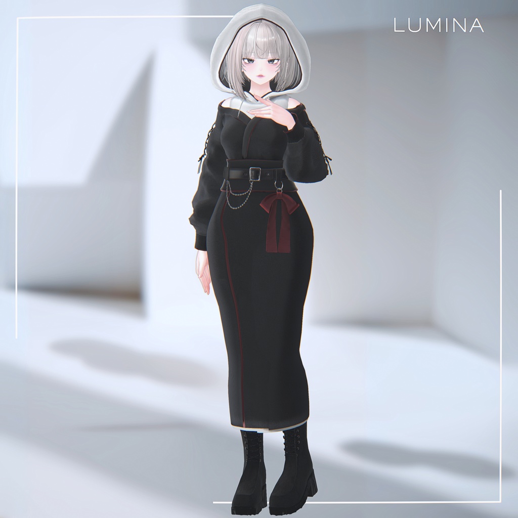 冥夜/MEIYA【12アバター対応・VRChat向け3Dモデル】