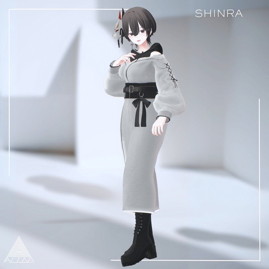 冥夜/MEIYA【12アバター対応・VRChat向け3Dモデル】