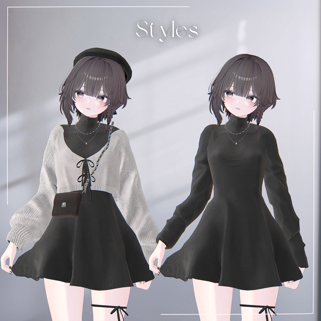 SALEðŒð»ððð§ðððã12ã¢ãã¿ãŒå¯Ÿå¿ïœ¥VRChatåã3Dã¢ãã«ã