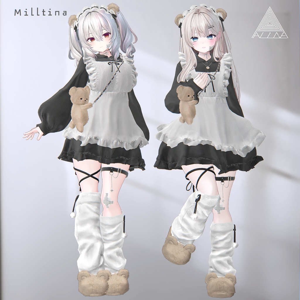 𝐶𝑜𝑠𝑒𝑡𝑡𝑒【15アバター対応・VRChat向け3Dモデル】