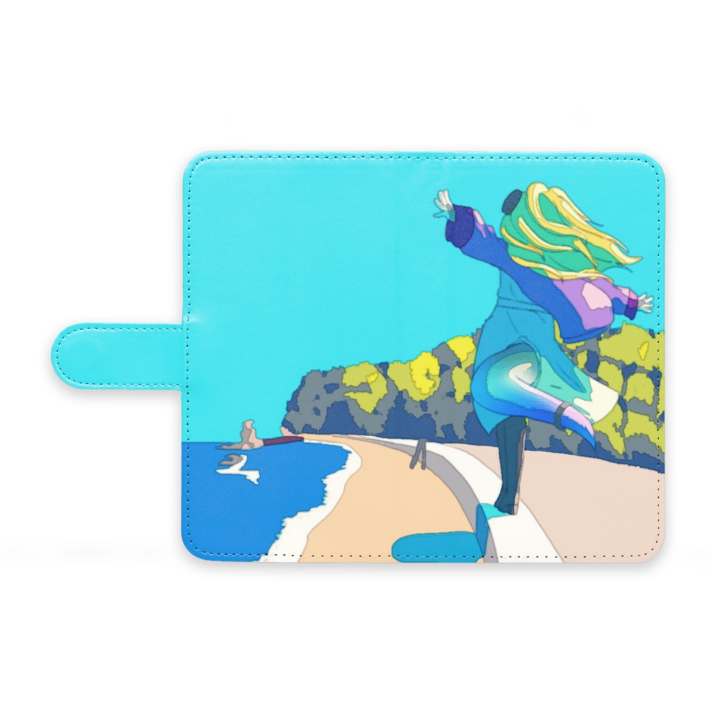 手帳型androidケース