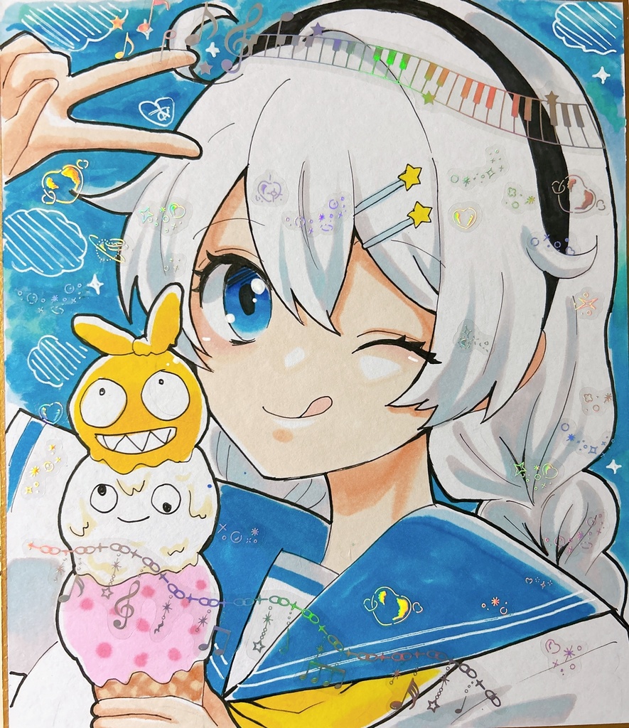 【崩BW】色紙♡キアナ