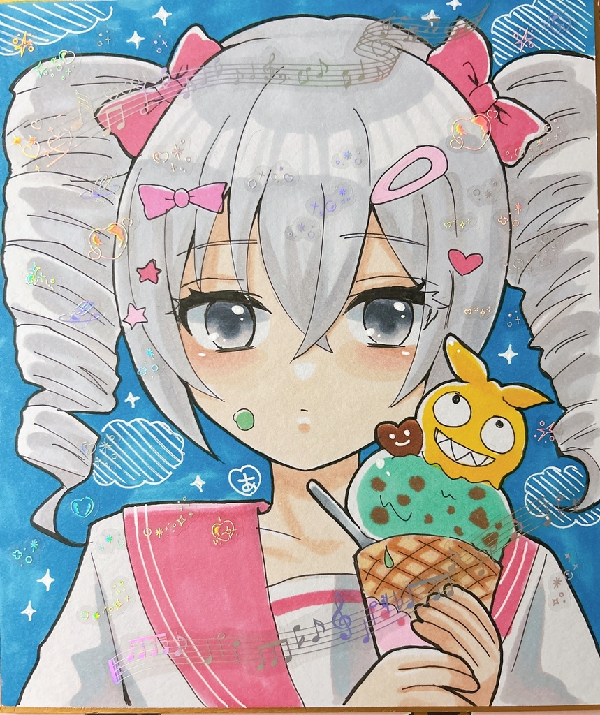 【崩BW】色紙♡ブローニャ