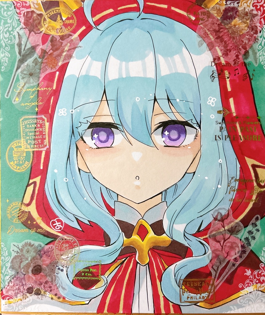 【崩BW】色紙♡グレーシュ