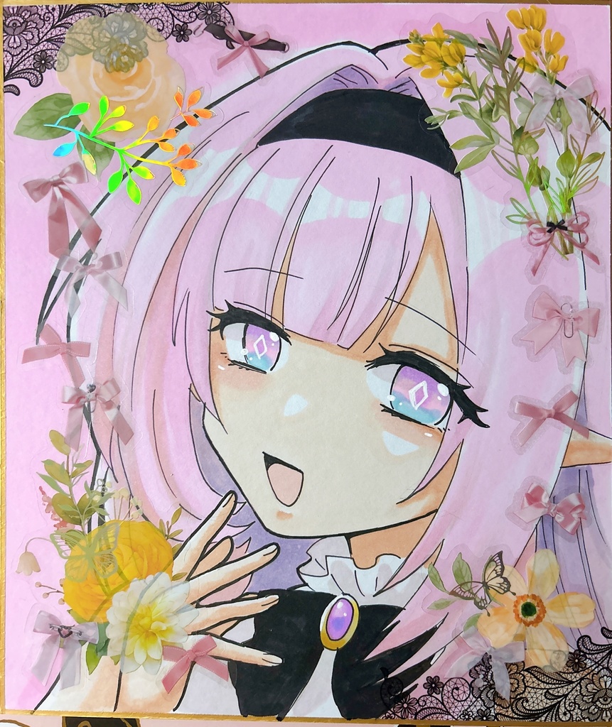 【崩BW】色紙♡エリシア