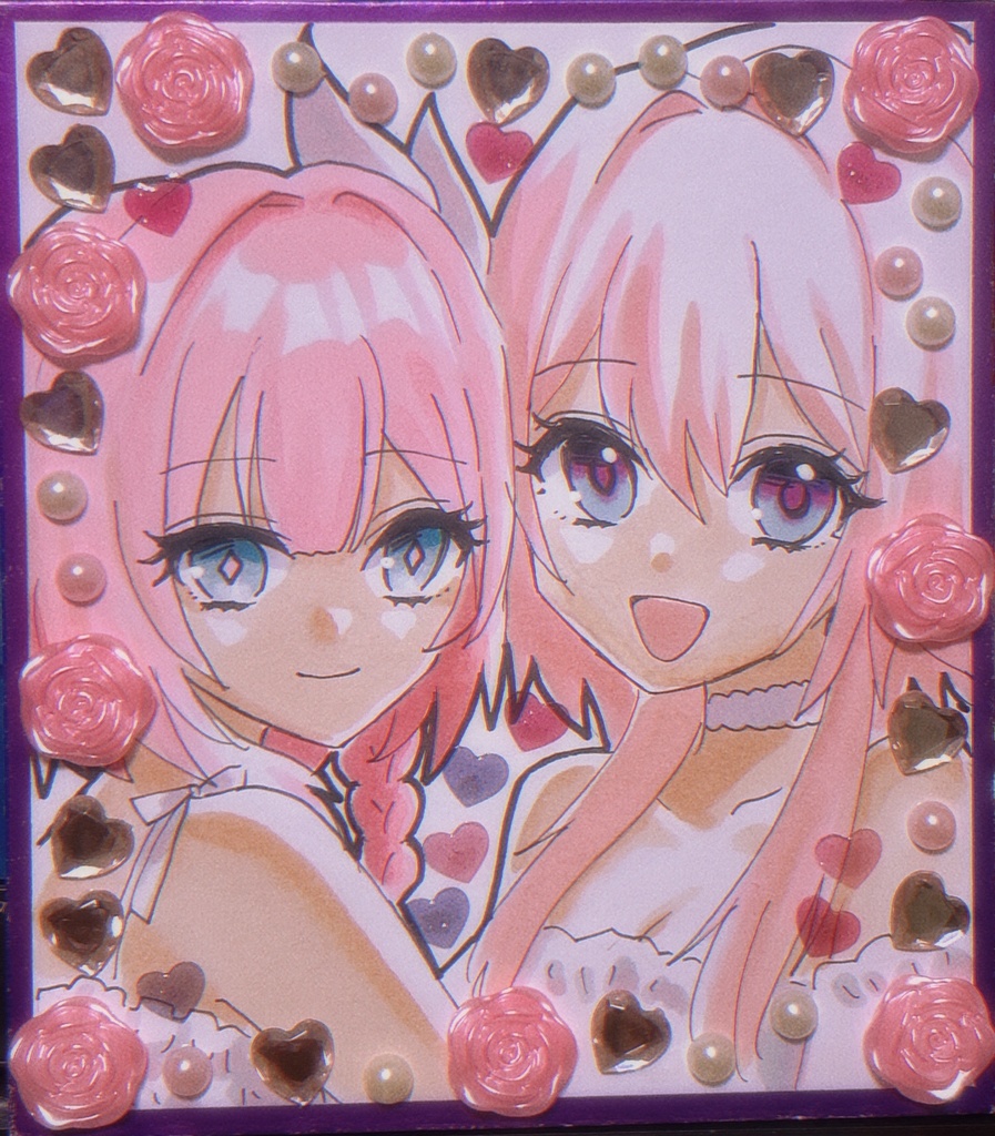 【崩BW】豆色紙★キュレネとなのか