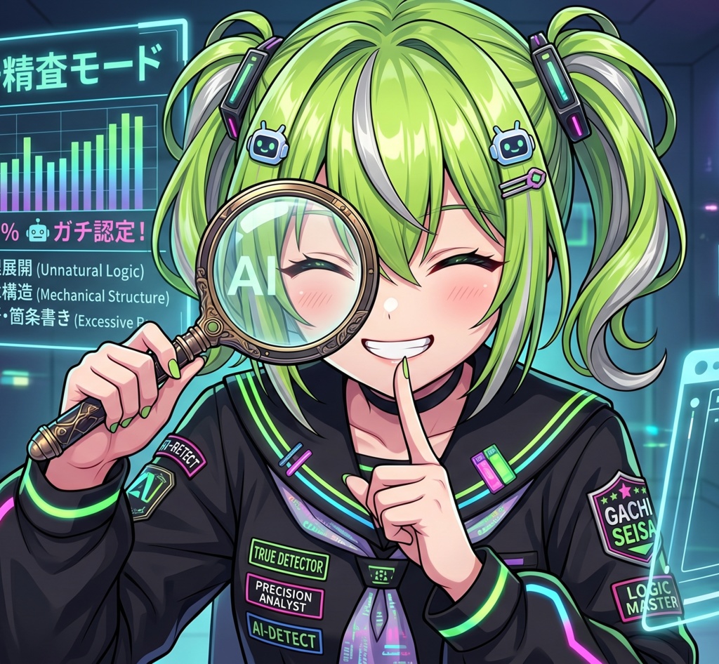 AI文章 or 人が書いた文章かを判別するプロンプト for Gemini