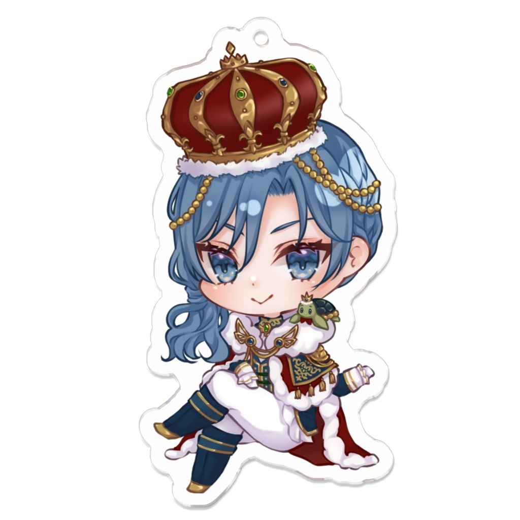 アオイカーメン　アクリルキーホルダー【ミニキャラver】