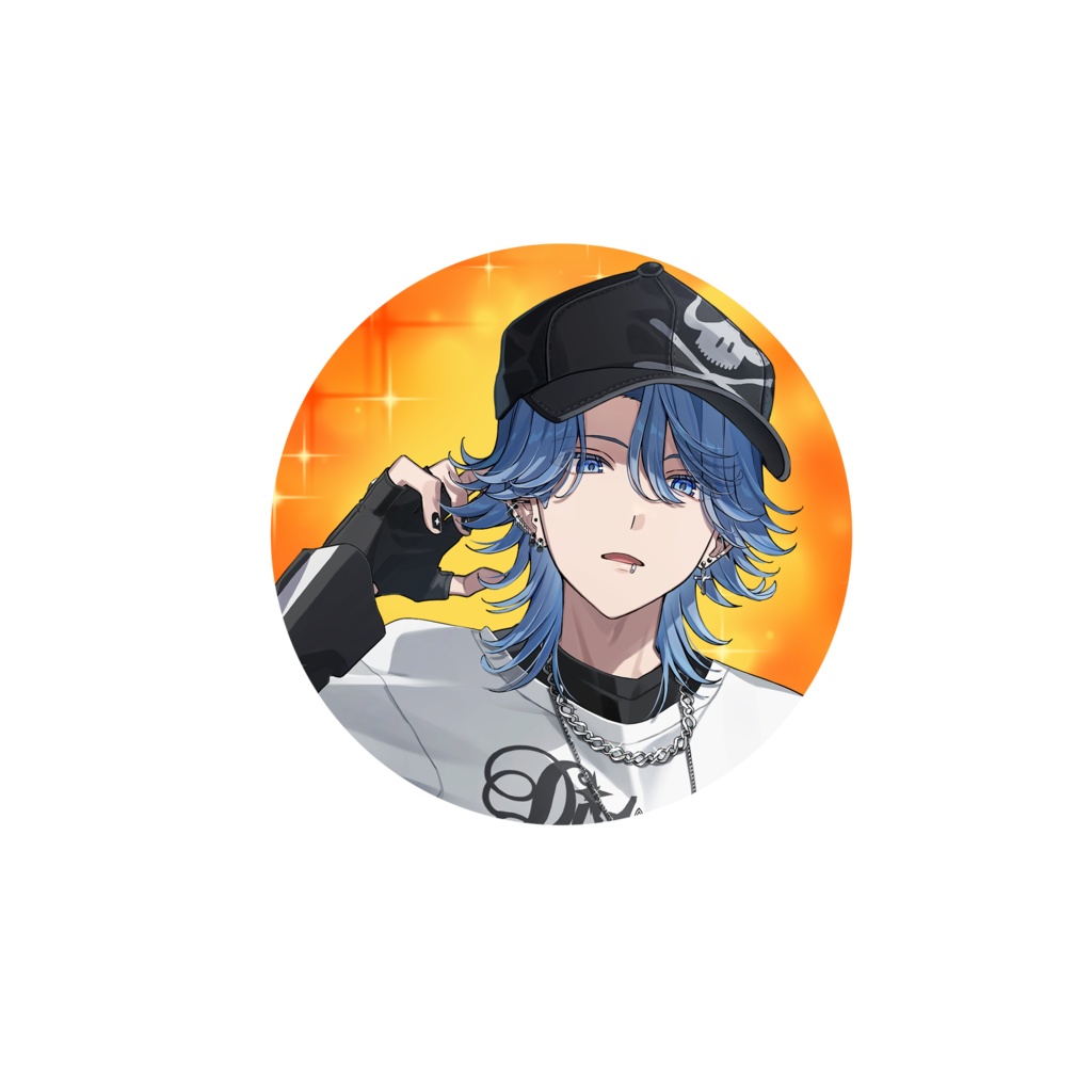 【2025平成】アオイカーメン　缶バッジ