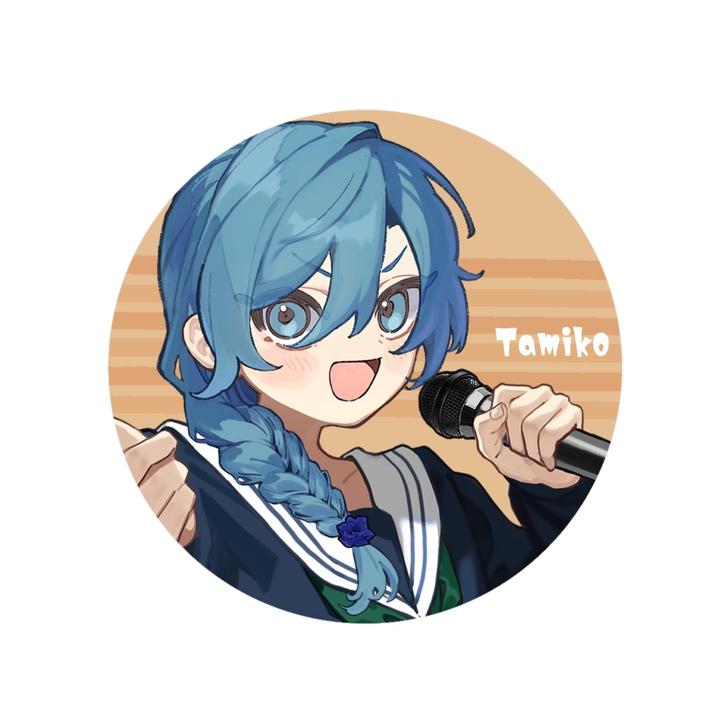 【2026カーメン王国六番街】アオイカーメン　民子マグネット