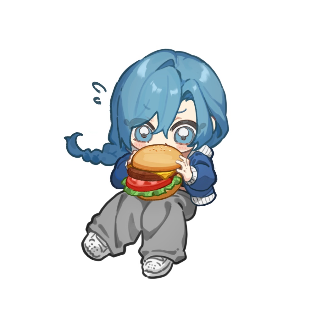 【2026カーメン王国六番街】アオイカーメン 民子ステッカー