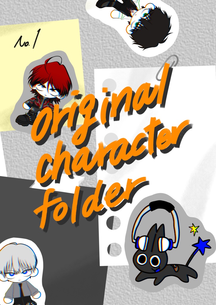 イラスト本「original character folder」