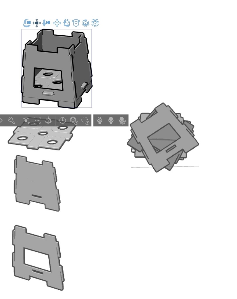 焚火台(FBX)_クリスタ向け3Dデータ