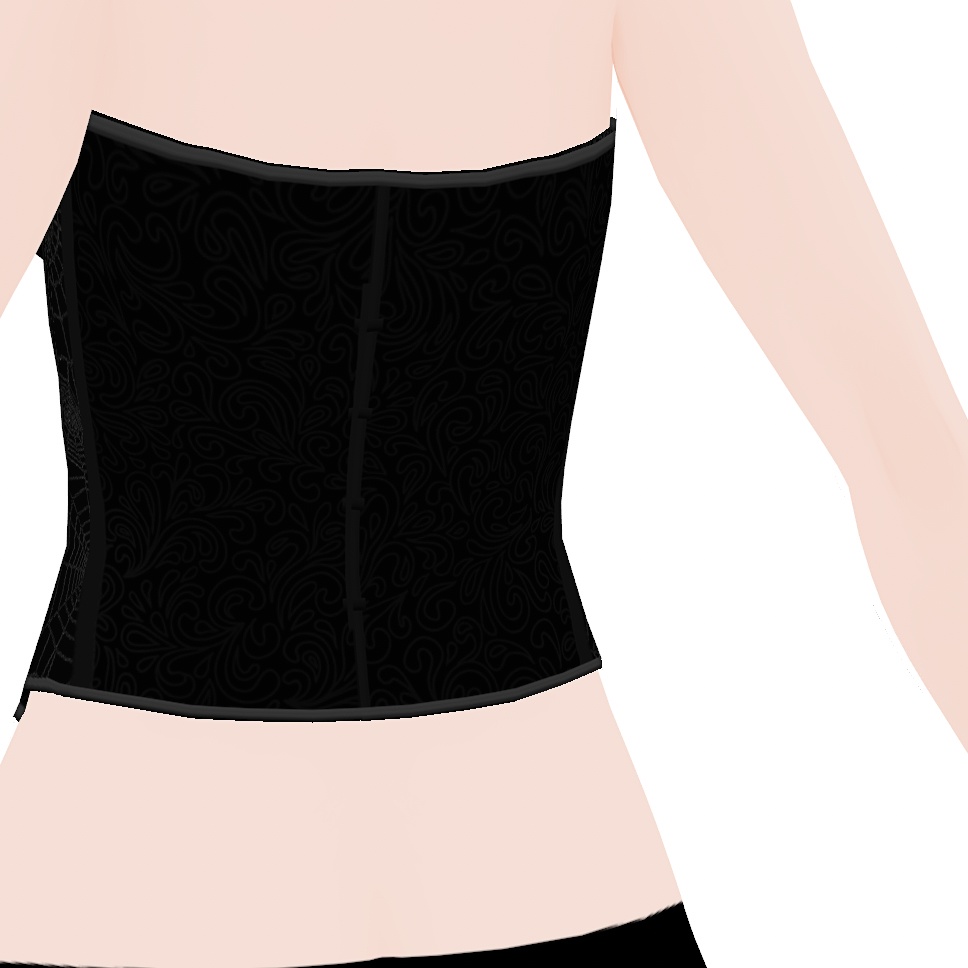 Vroid Gothic Corset