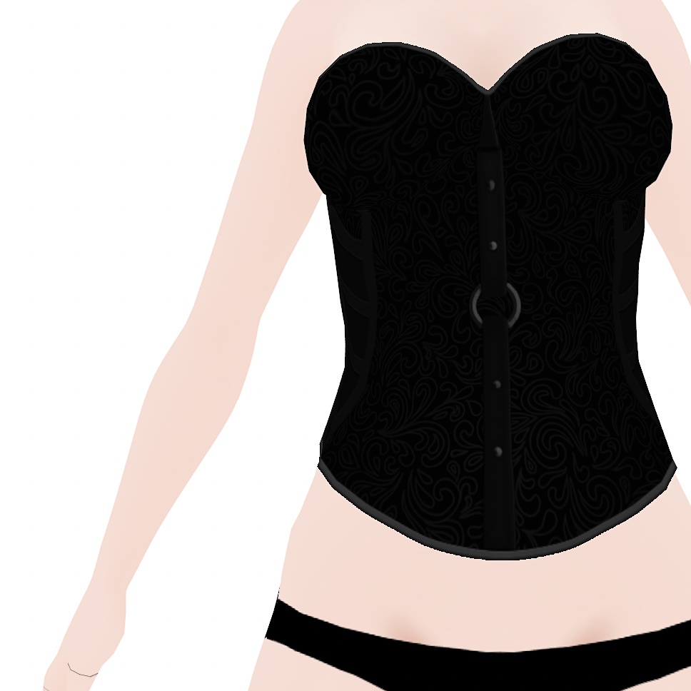 Vroid Gothic Corset