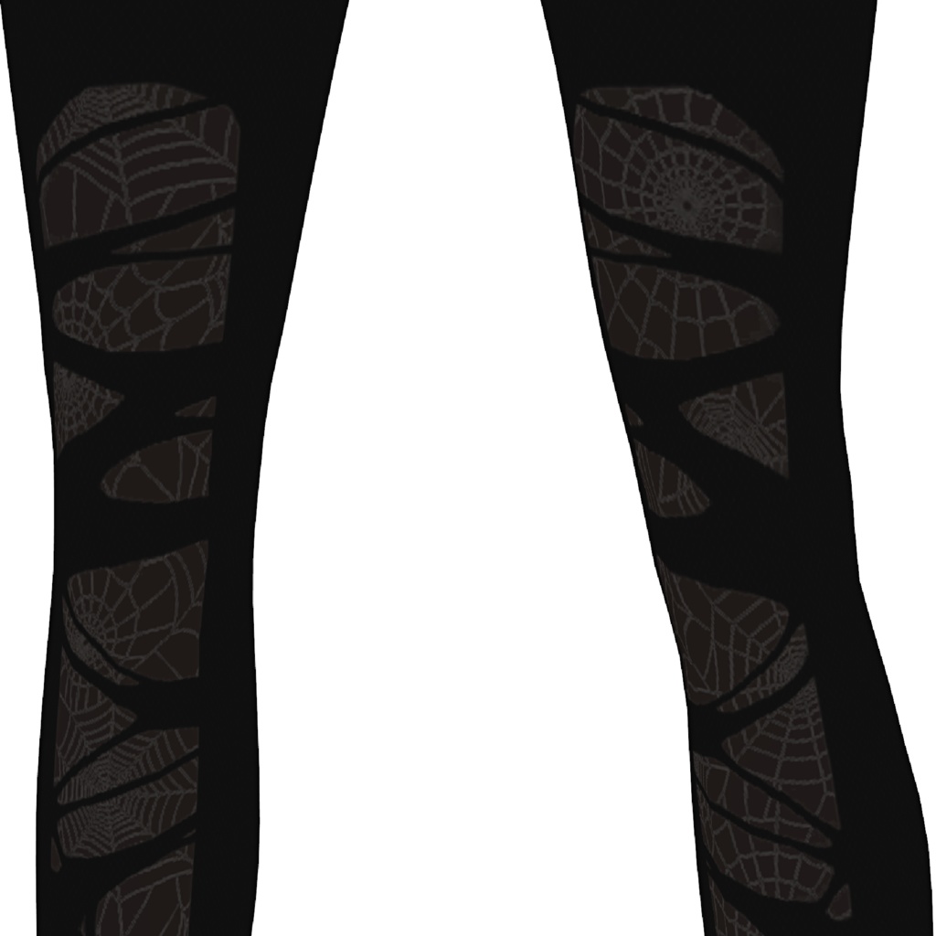 Vroid Web Lace Window Tights